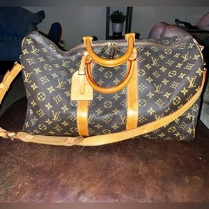 Louis Vuitton Monogram Keepall 45 Duffle Bag
